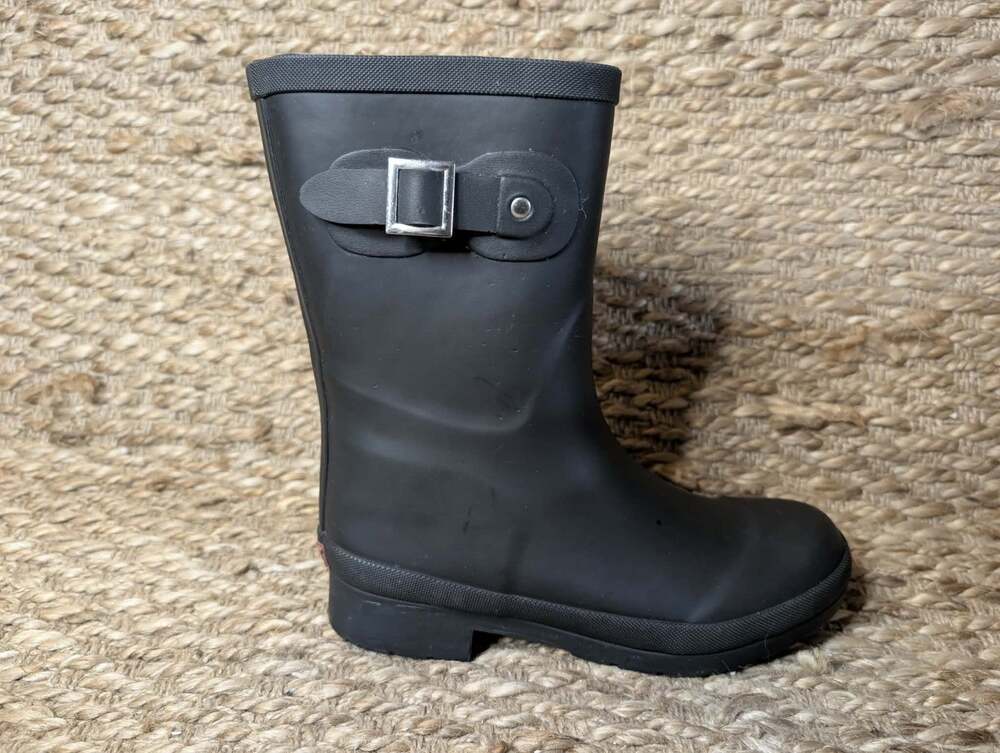 CHOOKA Waterproof Midi Rain Outdoor Black Snow Boots Women's Size 7 Plush Lined